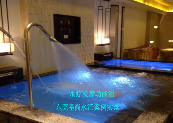 （水疗按摩功能池）东莞皇尚水汇案例实景